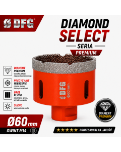 Otwornica do gresu fi 60