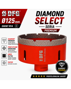 Otwornica do gresu fi 125