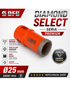 Otwornica do gresu fi 25